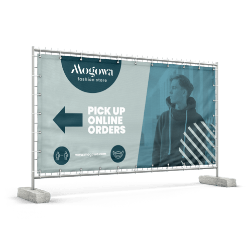 Enseigne en plexiglas lumineux à Salon-de-Provence.