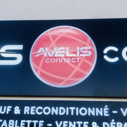 Enseigne Avelis connect Salon-de-Provence
