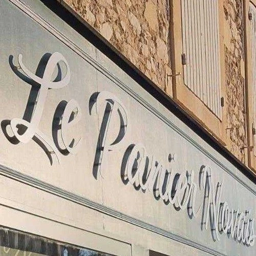 Enseigne lettres découpées sans fond